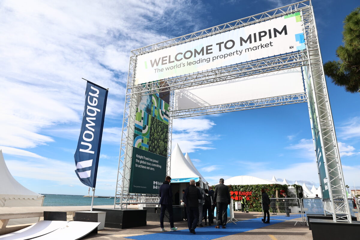 mipim 2023 atmosphere exhibition area outside view